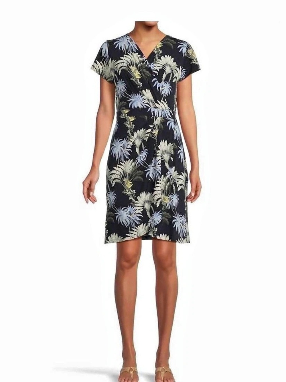 Tommy Bahama Camilla Paradise Palms Dress Floral Mini Small